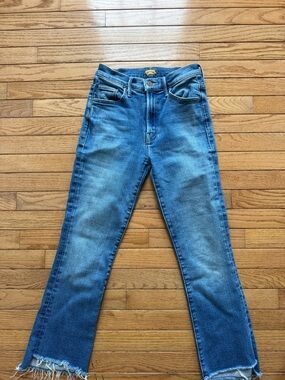 MOTHER the insider crop step fray